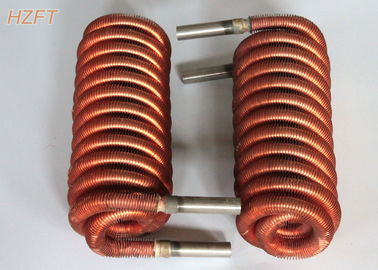 Permutadores de calor Finned térmicos altos da bobina para condensadores do gás de combustível, unidade da bobina do fã