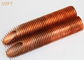 Heat Conductive Flexible Extruded Fin Tube For Tankless Water Heater / Low Fin Tubes