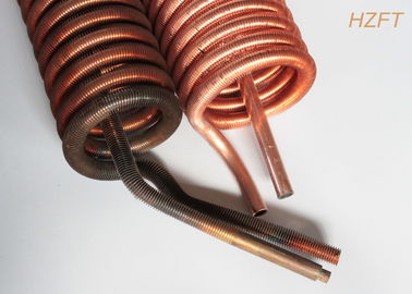 O cobre ou o cobre níquel a bobina do tubo Finned como o condensador da refrigeração/evaporador da refrigeração