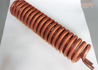 Bobina e aletas limpas de cobre/de Cupronickel condensador para a troca do calor