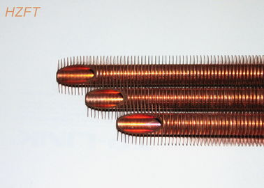 Aqueça o tubo Finned de cobre de transferência flexível para o diâmetro interno coaxial dos evaporadores 10.2mm